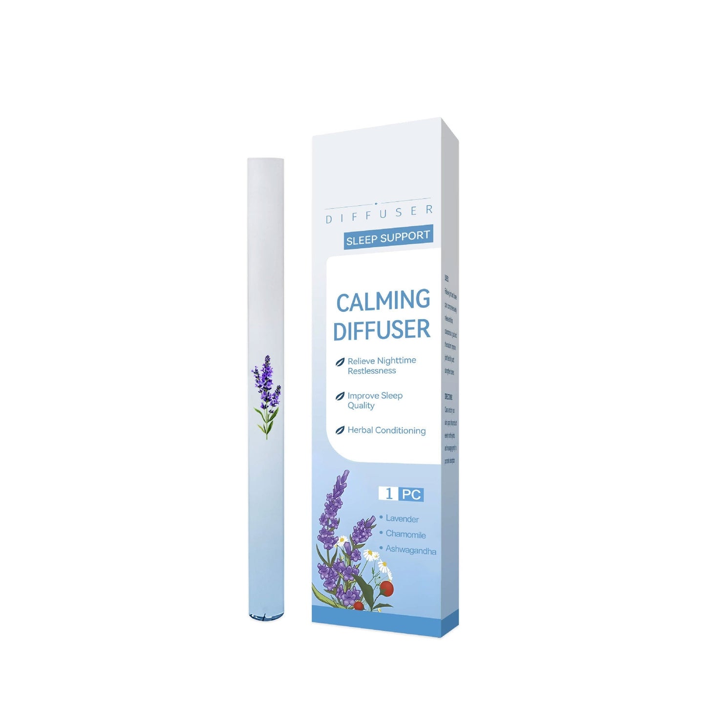 Nexisify™ Mullein Relaxation Stick – Soothes Lungs, Detoxifies, Freshens Breath.