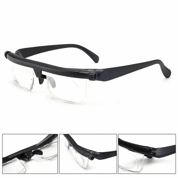 Adjustable Focus Glasses for Near and Far Sight