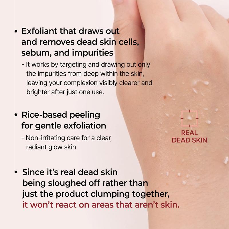 Exfoliating Rice Peel Duo – Instantly Removes Dead Skin for Smooth, Glowing Skin