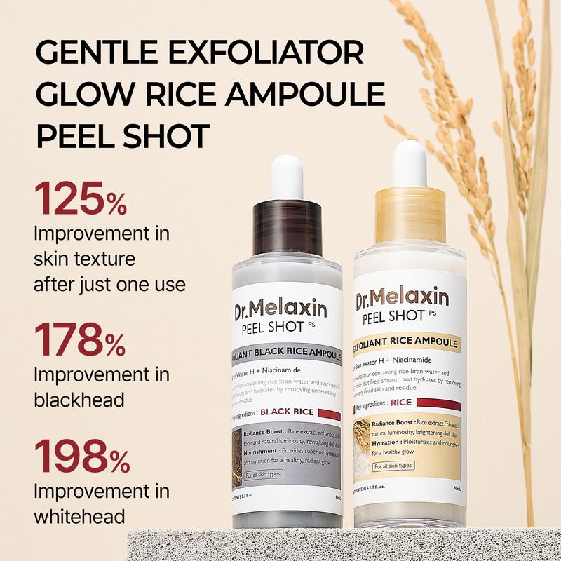 Exfoliating Rice Peel Duo – Instantly Removes Dead Skin for Smooth, Glowing Skin
