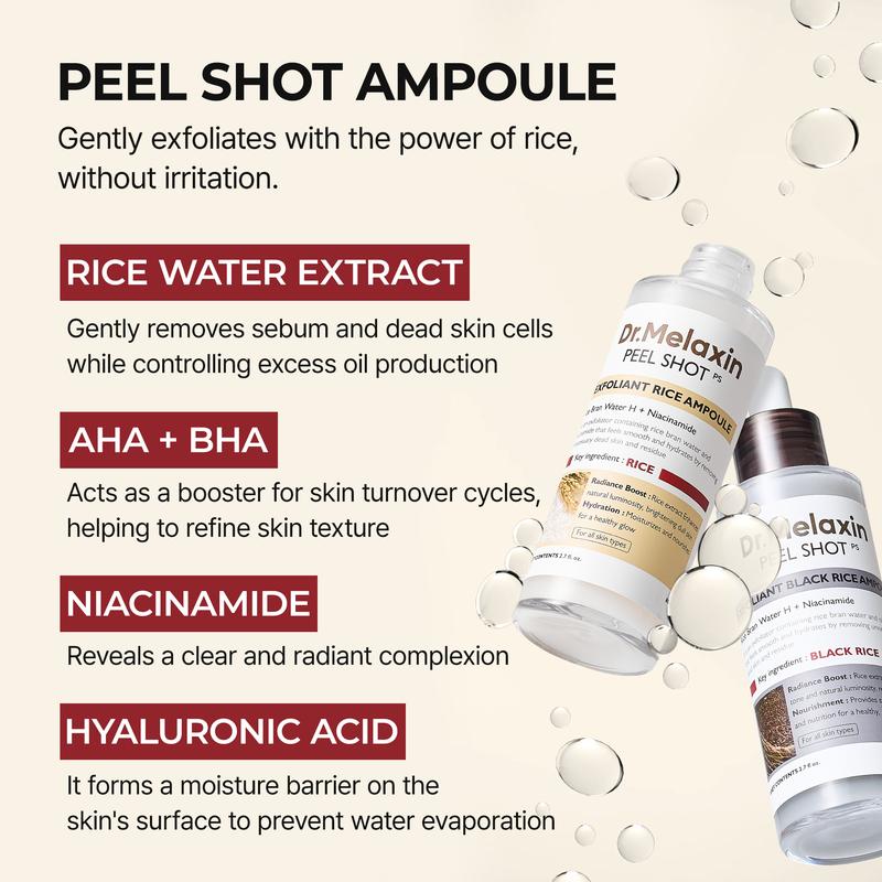 Exfoliating Rice Peel Duo – Instantly Removes Dead Skin for Smooth, Glowing Skin