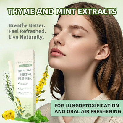 Nexisify™ Mullein Relaxation Stick – Soothes Lungs, Detoxifies, Freshens Breath.