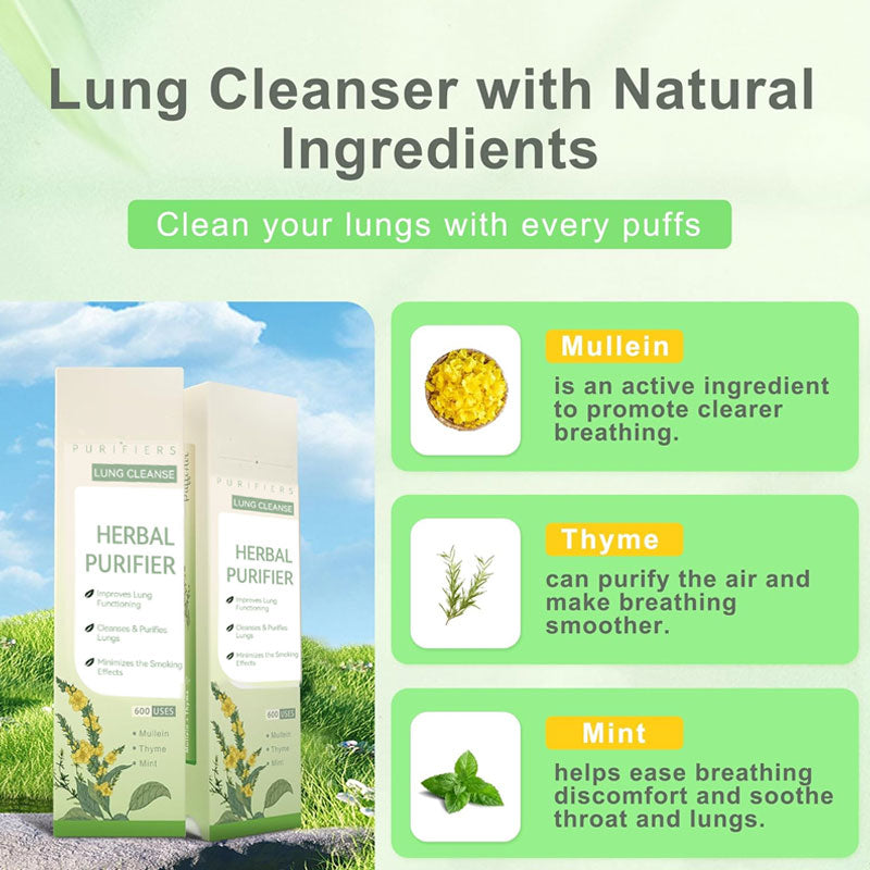Nexisify™ Mullein Relaxation Stick – Soothes Lungs, Detoxifies, Freshens Breath.