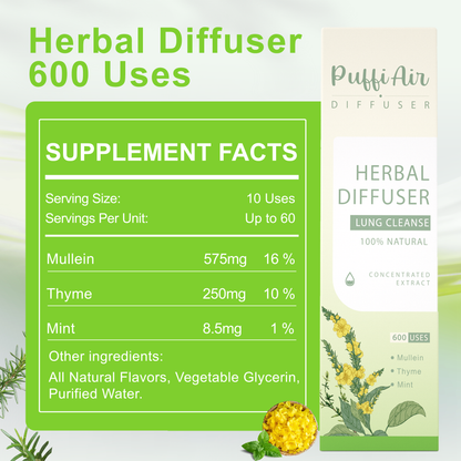 New Upgrade Herbal Diffuser - 600 Uses