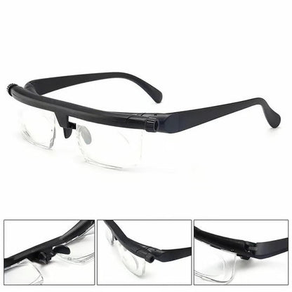 Adjustable Focus Glasses for Near and Far Sight