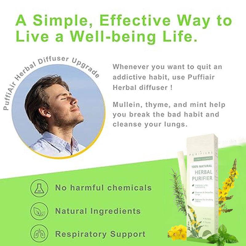 Nexisify™ Mullein Relaxation Stick – Soothes Lungs, Detoxifies, Freshens Breath.