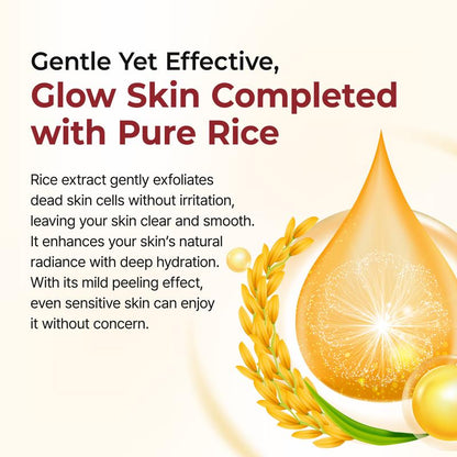 Exfoliating Rice Peel Duo – Instantly Removes Dead Skin for Smooth, Glowing Skin